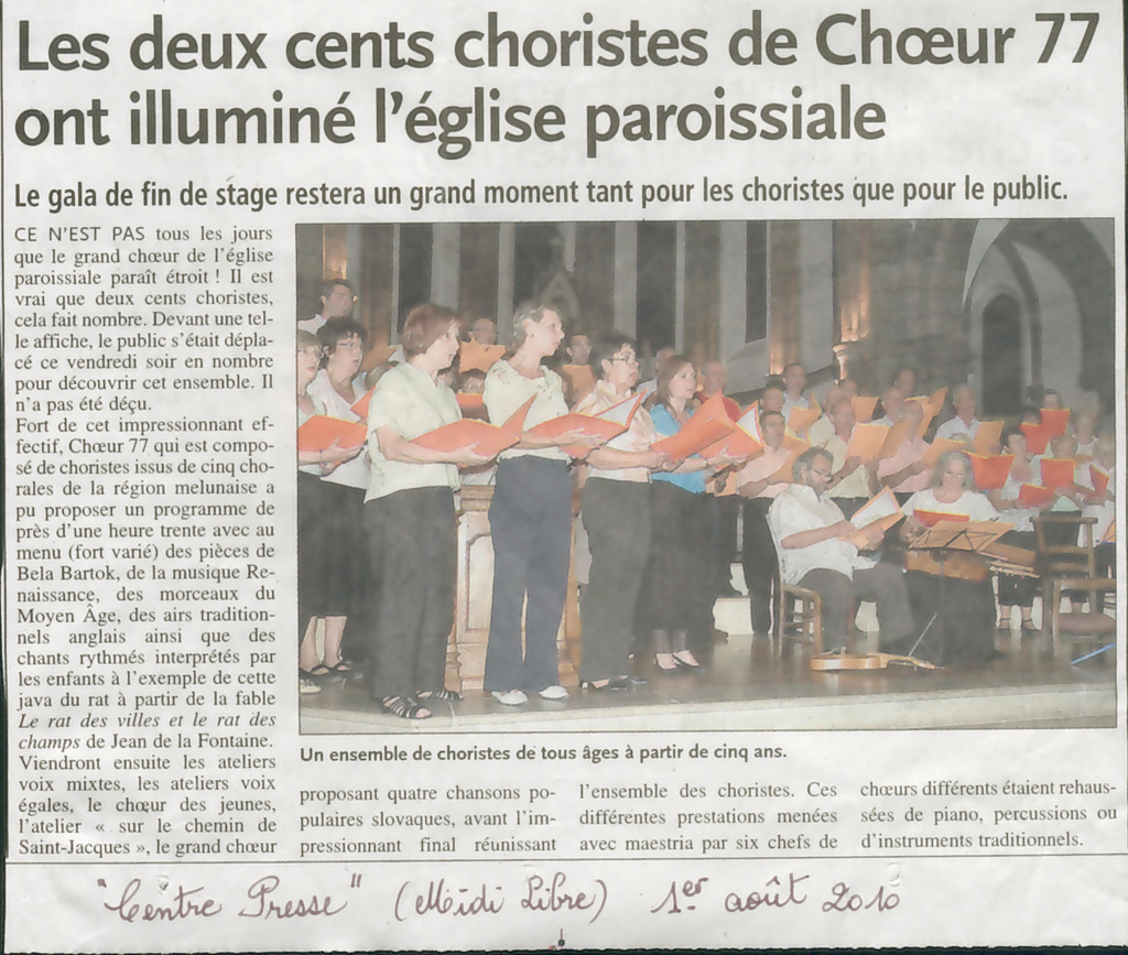 Choeur77 - Espalion 2010_centre presse1025