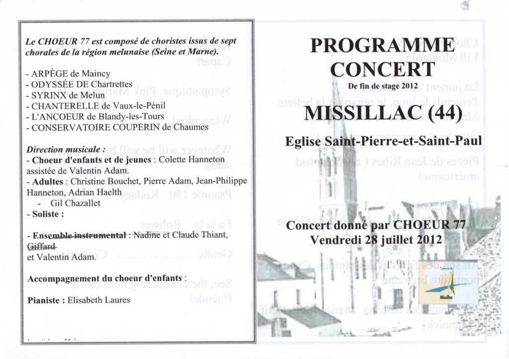 missillac prog