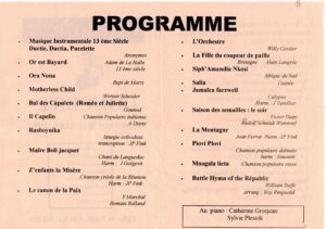 saugues programme