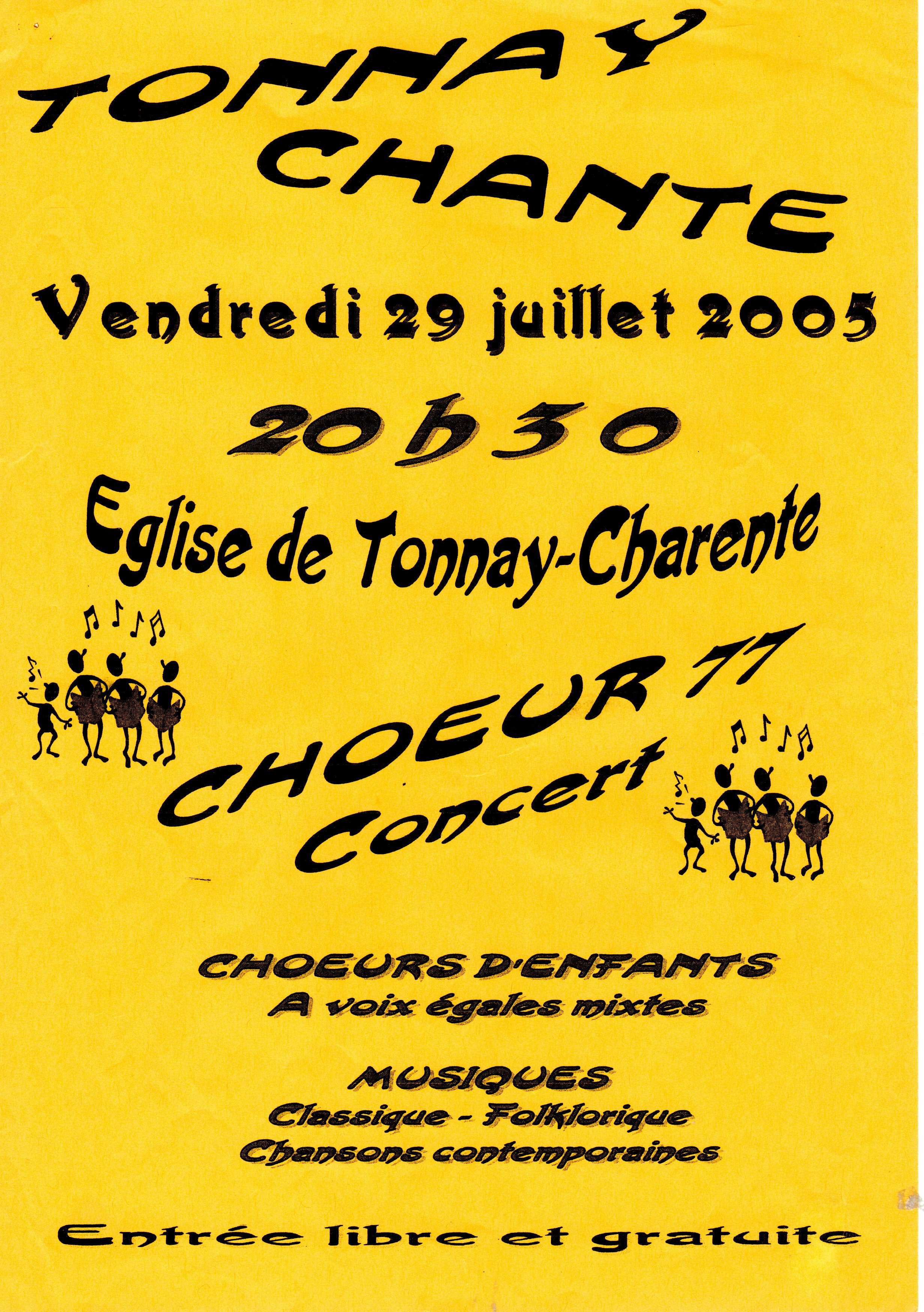 tonnay affiche